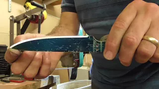 Free hand grinding hints and tips 1. SGW Knives