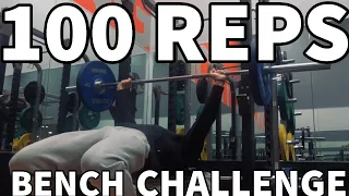 100 Reps Bench Press Challenge