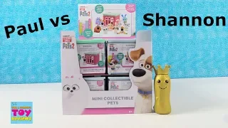 Paul vs Shannon Secret Life Of Pets 2 Toy Unboxing | PSToyReviews