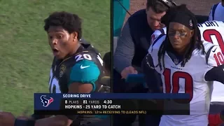 DeAndre Hopkins vs Jalen Ramsey & AJ Bouye (2017 wk 15) | WR vs CB Matchup