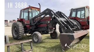 IH 3688 Tractor  -Selling at our Spring 2024 Online-Only Machinery Consignment Auction