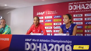 Doha WC 2019 - Women's Heptathlon Press Conference