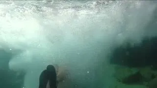 Slow-motion dive - GoPro Hero3+B 240fps