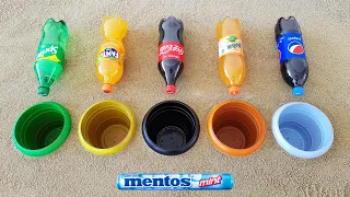 Experiment !! Cola, Pepsi, Yedigün, Fanta, Sprite and Mentos Underground