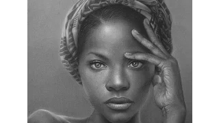 Hyperrealism Speed DRAWING "Rainbow eyes" by Gerardo Monroy Vergara