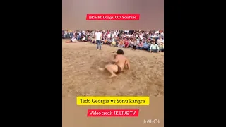 Tedo Georgia vs Sonu kangra Tedo winner #motivation #dangal #maharashtra #kushti #indianwrestling