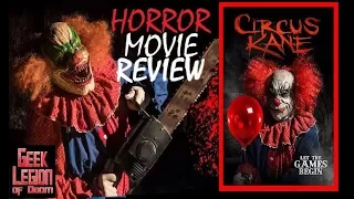 CIRCUS KANE ( 2017 Jonathan Lipnicki ) Killer Clown Horror Movie Review
