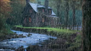 The Sound of Rain on the Roof | The Sound of Rain And Thunder to Sleep & Relax