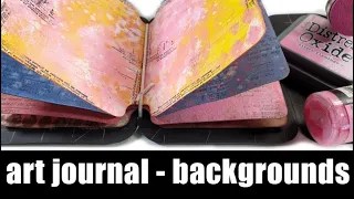 art journal backgrounds | Kitsch Flamingo color combos