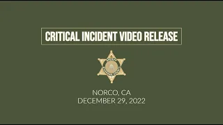 Critical Incident Video 12-29-2022