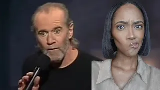 FIRST TIME REACTING TO | GEORGE CARLIN "SOFT LANGUAGE" REACTION