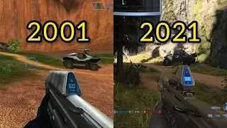 The evolution of halo assault rifle