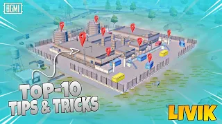 Livik map new tips and tricks BGMI/ pubg mobile ✅ ❌ | All new tips and tricks livik map | HINDI