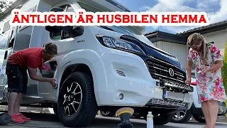 Äntligen är HusBilen Elna hemma!