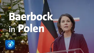 Antrittsbesuch in Polen: Außenministerin Baerbock in Warschau