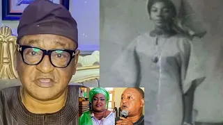 ‘Death Is Usually Like A Rumour Until.. ’ Jide Kosoko Remembers His First Wife Who Died 30 Yrs Ago..