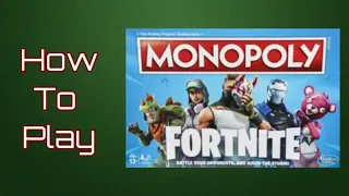 How To Play Monopoly Fortnite Board Game