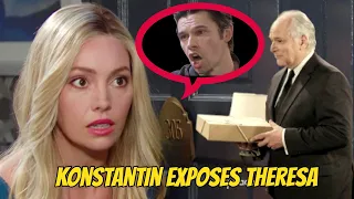BIG SURPRISE, Konstantin knows Xander's mother, exposing Theresa's tricks Days spoilers on Peacock