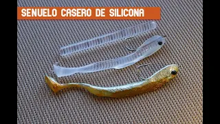 #Señuelo de #pesca #casero con Silicona /Homemade #fishing lure
