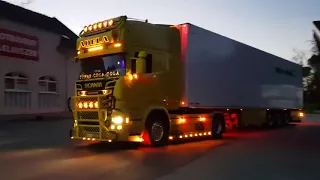 2018 Scania R730 V8 Power Amazing (SOUND)-(Acceleration) (Holland Style) Yellow Edition