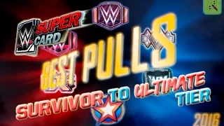 THE BEST PULLS OF WWE SuperCard! 35+ PULLS AND REACTIONS! 2016