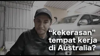 kekerasan kerja di Australia? tukang cat di Australia #NOVALSTARS #bengkelcatmobil