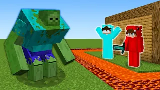 MUTANT ZOMBIE vs TAJNA BAZA w Minecraft