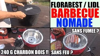 barbecue florabest lidl charbon de bois ventilation active charcoal holzkohlegrill lotusgrill