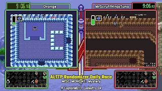 Mystery Apr 27 2020. ALTTP Randomizer Daily Race.