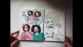 SKETCHBOOK REVIEW - ОБЗОР СКЕТЧБУКА