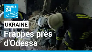 Frappes meurtrières près d'Odessa, dans le sud de l'Ukraine • FRANCE 24