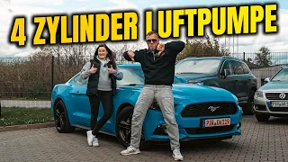 Ein Witz auf Rädern? Lisa hat den Mustang(und mich) fest im Griff! No Budget Mustang mit 2.3Ecopups?