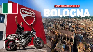 Exploring Ducati's Hometown Bologna, Italy (City Tour & Ducati Factory)