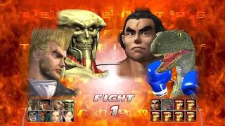 Tekken Tag Tournament Team Battle 8vs8 || Tekken tag gameplay
