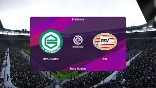 PES 2020 | Groningen vs PSV - Eredivisie | 08/03/2020 | 1080p 60FPS