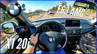 2012 BMW X1 20i E84 [2.0L 184 HP] - POV Autobahn Top Speed Drive