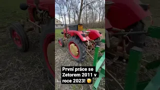 Zetor 2011 první práce v roce 2023 | Zetor 2011 first work in 2023!