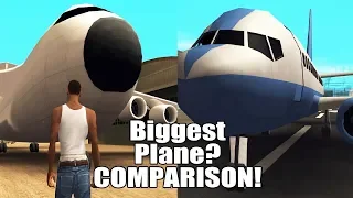 GTA San Andreas Biggest Plane