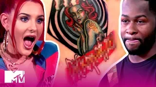 These Exes Get Petty & Personal w/ GIANT Tattoos | How Far Is Tattoo Far? | MTV