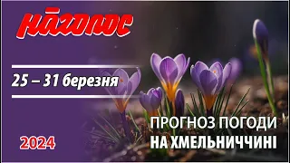 Від холоду до літнього тепла погода на Хмельниччині від Nagolos TV