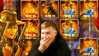 Biggest Online Slot Wins On Dead Or Alive 2!! HUGE WILD LINE!!