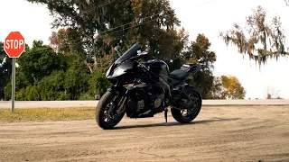 BMW S1000RR Wheelies Cinematic /4K/