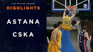 Astana vs CSKA Highlights April, 10 | Season 2021-22