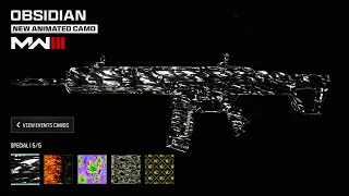 *NEW* Modern Warfare 3 Obsidian Camo Unlock... (FREE Camo Rewards) - Season 4