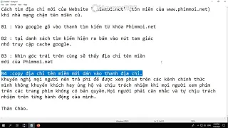 Hướng Dẫn truy cập phimmoi.net vĩnh viễn 2020