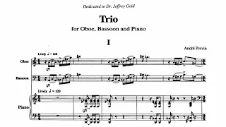 André Previn: Trio for Oboe, Bassoon, and Piano (1996)