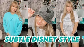 My Fav Subtle Disney Style Pieces | Simple Disney World Outfit Ideas | Part of Brooke's World
