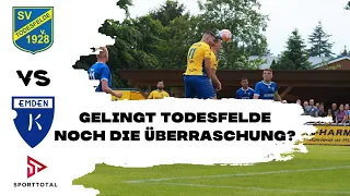 Kann Todesfelde noch aufsteigen? | SV Todesfelde vs. Kickers Emden | Regionalliga Nord Relegation