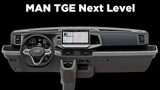New MAN TGE Next Level (2024)! The most advanced interior in its segment!