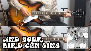 The Beatles | And Your Bird Can Sing | Guitar and Bass Cover (Instrumental)